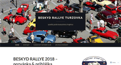 Desktop Screenshot of beskydrallye.com