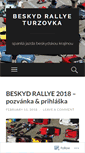 Mobile Screenshot of beskydrallye.com